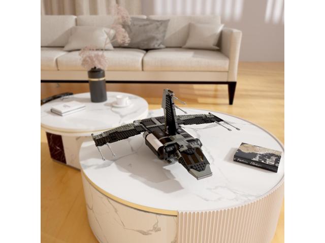 ZITIANYOUBUILD C7406 Main Transport Craft Ship with Cockpit and Foldable Wings 753 Parts