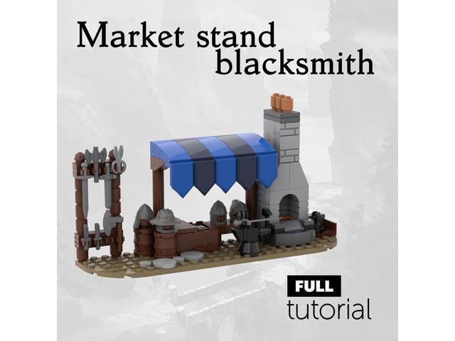 ZITIANYOUBUILD Custom MOC-78790 Medieval Forger Model 152 Parts Kids Gift for Christmas