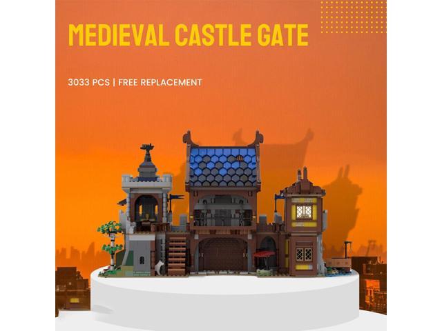 ZITIANYOUBUILD MOC-114472 3033 Parts Medieval Castle Gate Alternate Build for Set 21325 & 31120