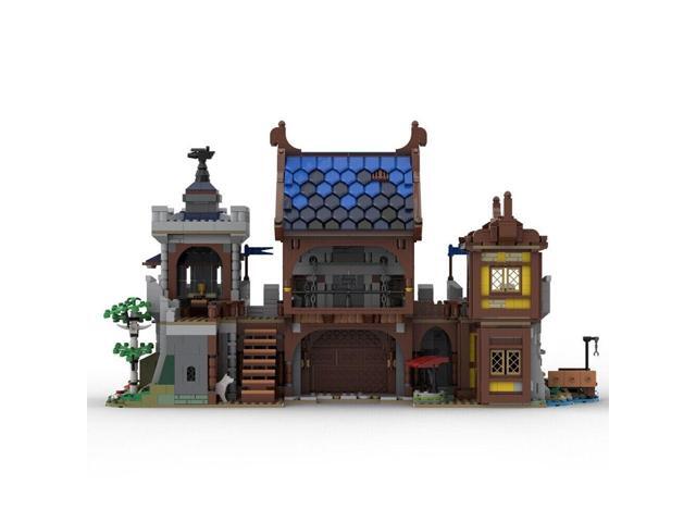 ZITIANYOUBUILD MOC-114472 3033 Parts Medieval Castle Gate Alternate Build for Set 21325 & 31120
