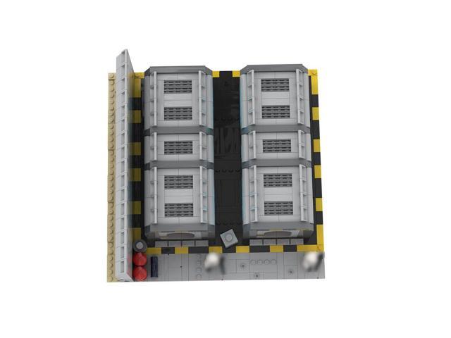 ZITIANYOUBUILD MOC-155521 Base and Barracks Model from Movie Building Toys Set 695 Parts