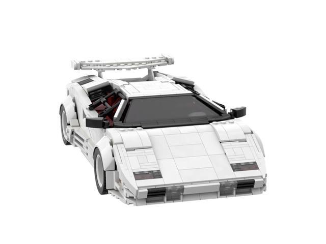 ZITIANYOUBUILD Custom MOC: MOC-57779 Sports Car LP5000 Quattrovalvole Supercar LP5000 QV