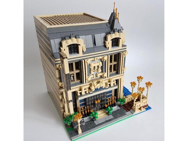 ZITIANYOUBUILD C4528 Modular Building: Bar with Interior for Collection 3802 Parts Gift