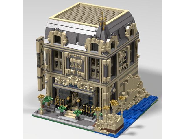 ZITIANYOUBUILD C4528 Modular Building: Bar with Interior for Collection 3802 Parts Gift