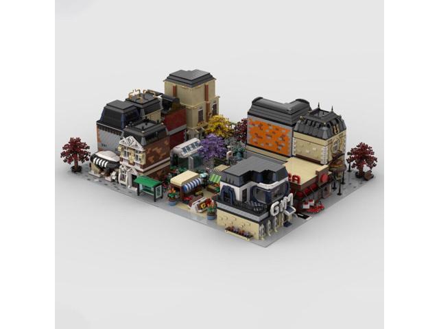 ZITIANYOUBUILD MOC-35965 15-in-1 Modular Neighborhood with House, Urban Areas 25533 Parts