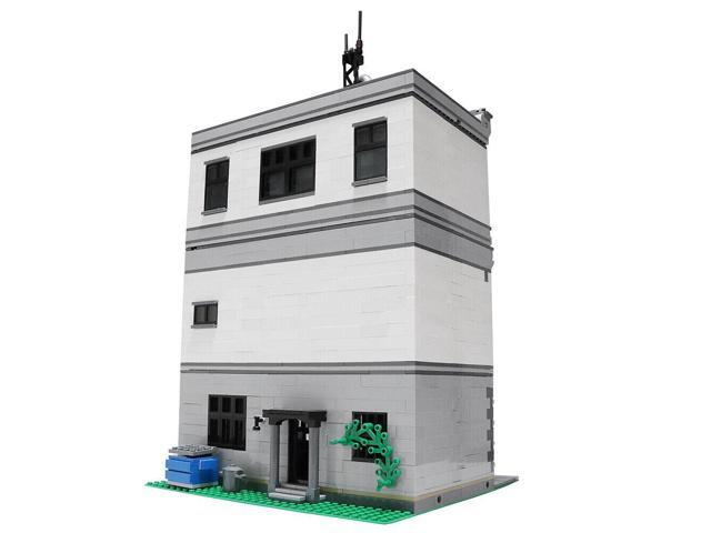 ZITIANYOUBUILD C273 Modular Building Model with with 4 Distinct Sections 3128 Parts