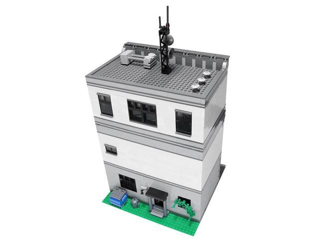 ZITIANYOUBUILD C273 Modular Building Model with with 4 Distinct Sections 3128 Parts