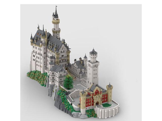 ZITIANYOUBUILD MOC-123380 A 19th-century Historicist Palace Castle on a Rugged Hill 57493 Parts