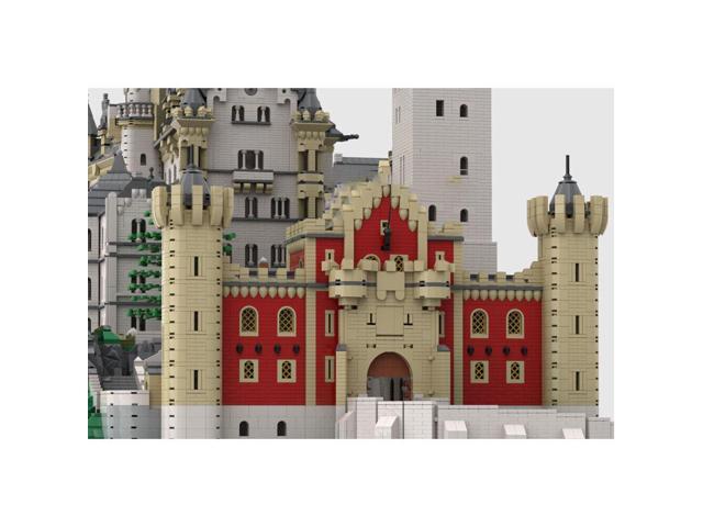 ZITIANYOUBUILD MOC-123380 A 19th-century Historicist Palace Castle on a Rugged Hill 57493 Parts