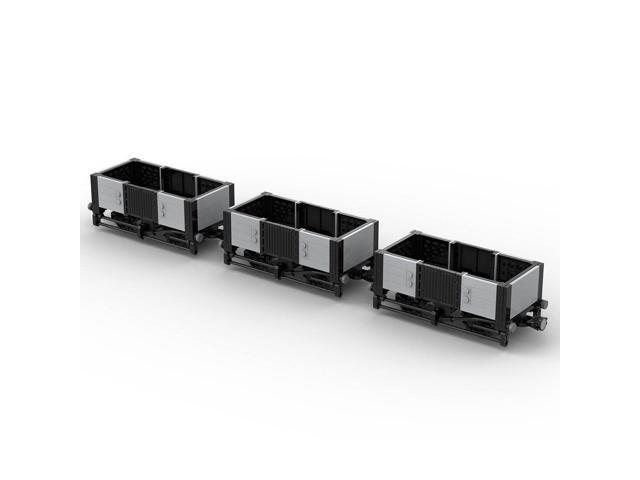 ZITIANYOUBUILD Custom MOC-58560 Plank Wagon Train Model 155 Parts Kids Gift for Christmas