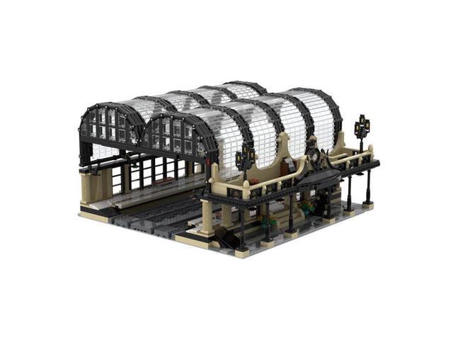 ZITIANYOUBUILD Custom MOC-150846+MOC-167665 Byzantine-style Railway Station + Hotel 6882 Parts