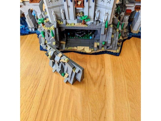 ZITIANYOUBUILD Custom MOC-167279 Castle Buildings in the Game: Wyrms Crossing 9530PCS
