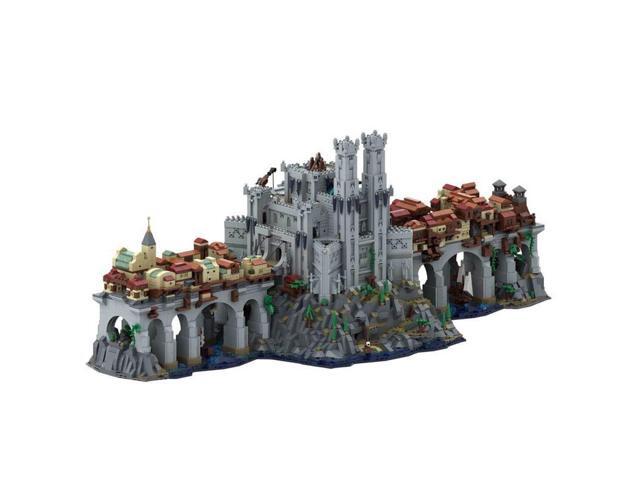 ZITIANYOUBUILD Custom MOC-167279 Castle Buildings in the Game: Wyrms Crossing 9530PCS