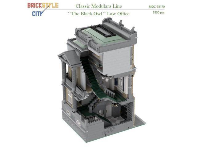 ZITIANYOUBUILD Custom MOC-78170 The Black Owl Law Office (5360 Parts) Toys Gift for Christmas