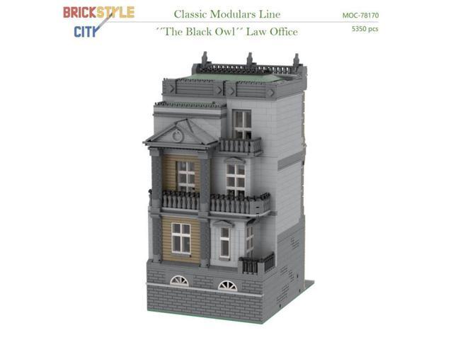 ZITIANYOUBUILD Custom MOC-78170 The Black Owl Law Office (5360 Parts) Toys Gift for Christmas