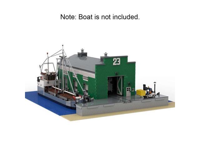 ZITIANYOUBUILD Custom MOC-87641 Rail Pier 23 Modular Building with Interior (6212 Parts)
