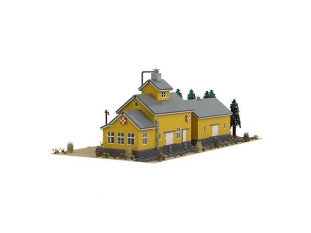 ZITIANYOUBUILD Custom MOC-57509 Modular Feed Mill for Railroad Theme (6457 Parts) Toys Gift