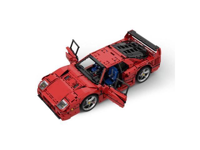 ZITIANYOUBUILD Custom Moc-140404 Rear-wheel-drive Sports Car With Detailed Interior 3580 Parts