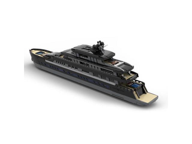 ZITIANYOUBUILD Custom MOC-157340 Large Luxury Yacht Model Boat/Ship 1:40 Scale (16185PCS)