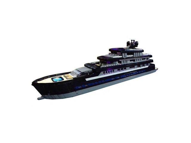 ZITIANYOUBUILD Custom MOC-157340 Large Luxury Yacht Model Boat/Ship 1:40 Scale (16185PCS)