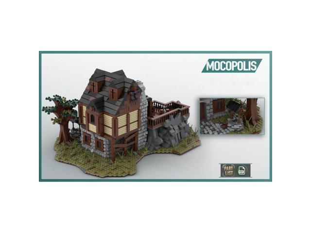 ZITIANYOUBUILD Custom MOC-49666 Medieval Smithy Model with Interior Modular Building (3130PCS)