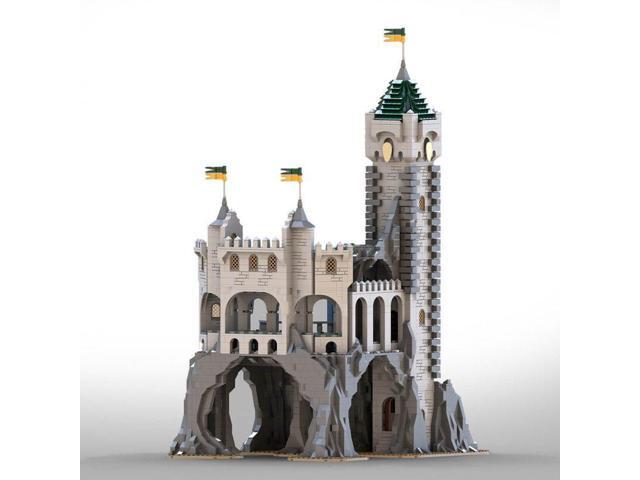 ZITIANYOUBUILD Custom MOC-141197 Medieval High Falls Escape Castle Mysterious Caves (4294PCS)