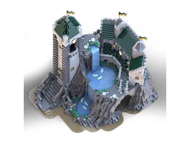 ZITIANYOUBUILD Custom MOC-141197 Medieval High Falls Escape Castle Mysterious Caves (4294PCS)