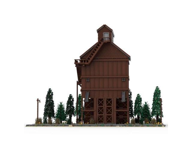 ZITIANYOUBUILD Custom MOC-66138 Wood Coaling Tower for Your Railroad Theme (5359 Parts)