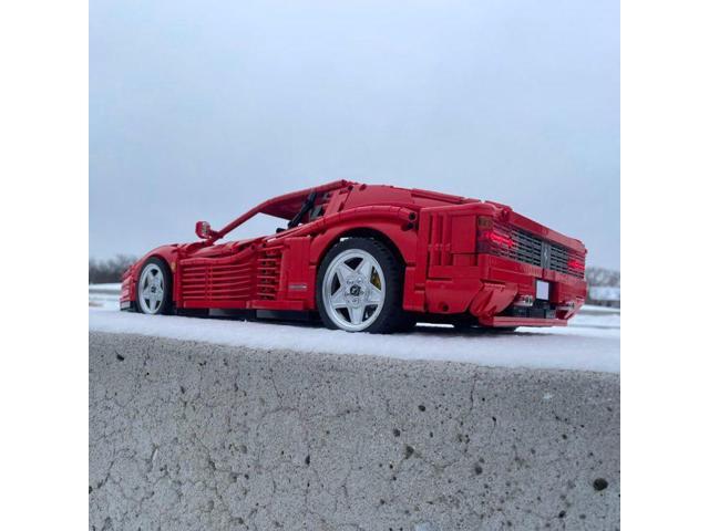 ZITIANYOUBUILD Custom Moc-98925 Iconic Supercar with Power Functions and Interior 3738 Parts