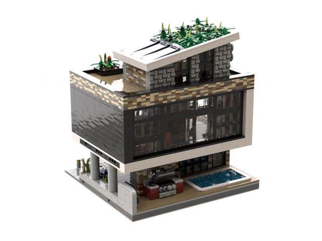 ZITIANYOUBUILD Custom MOC-168504 Modern Eco-Villa Model(3955PCS) Toys Gift for Christmas