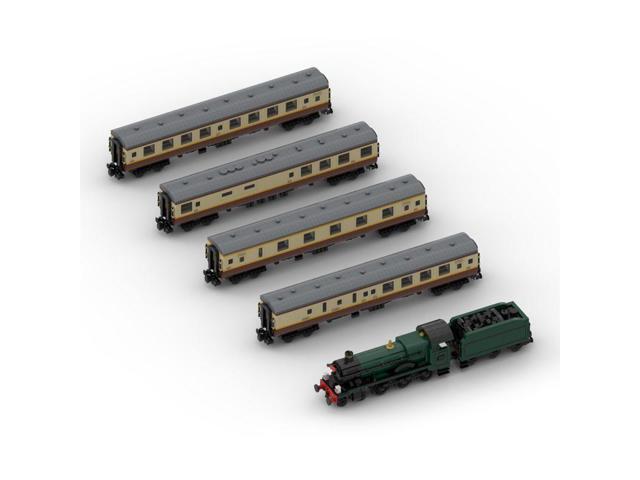 ZITIANYOUBUILD Custom MOC-122525 5-in-1 Train Set with a Locomotive and 4 Wagons 5997 Parts
