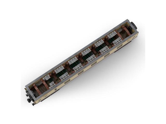 ZITIANYOUBUILD Custom MOC-122525 5-in-1 Train Set with a Locomotive and 4 Wagons 5997 Parts