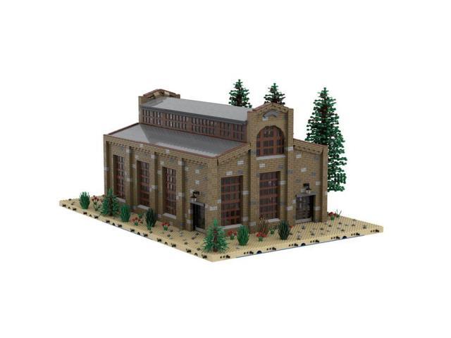 ZITIANYOUBUILD Custom Moc-139273 Union Crane And Shovel Warehouse Industry Warehouse (9363pcs)