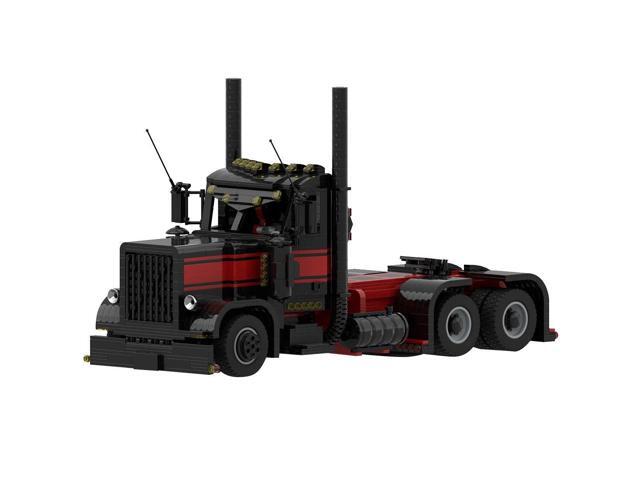 ZITIANYOUBUILD Custom MOC-32428 1:17 Red & black Truck with Power Functions Kit (2307+ Parts)