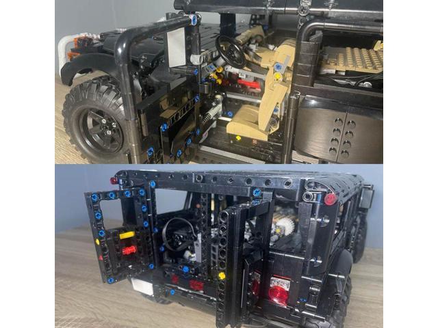 ZITIANYOUBUILD Custom MOC-174585 H1 Car Model(Dynamic Version/3796PCS) Toys Gift for Christmas