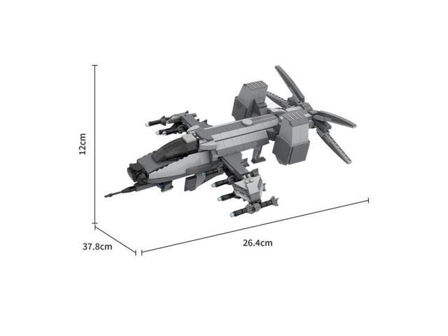 ZITIANYOUBUILD Custom MOC-207766 Close Support Helicopter Gunship Building Blocks Set (731PCS)