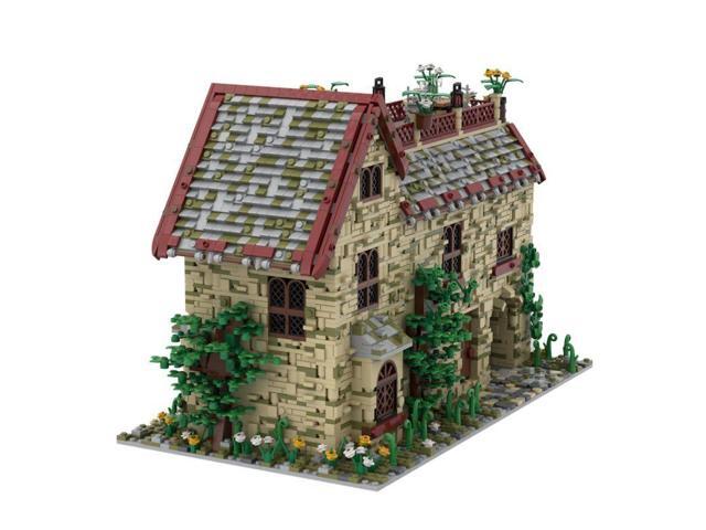 ZITIANYOUBUILD Custom Moc-135076 Modular Building A House With An Attic and Interior 4550 Parts