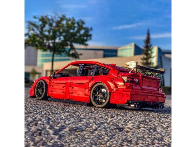 ZITIANYOUBUILD Custom MOC-79953 Rally Car Model Tech Theme Building Blocks Set (3817PCS/Red)