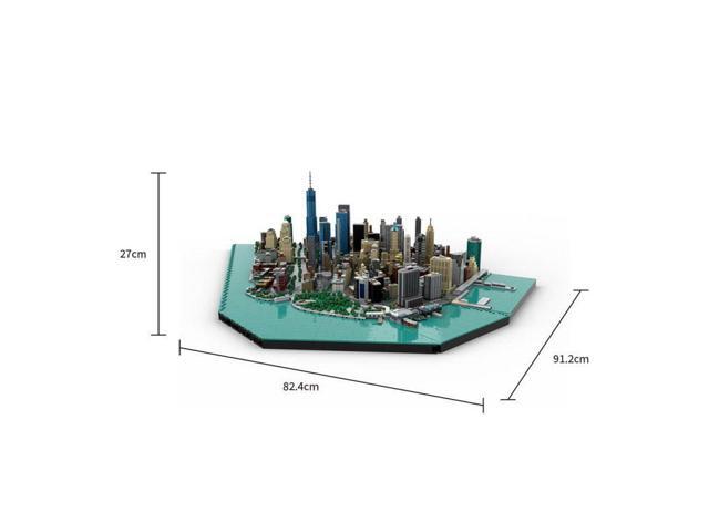 ZITIANYOUBUILD Custom MOC-221106 Manhattan Downtown Financial District Architecture (10523PCS)