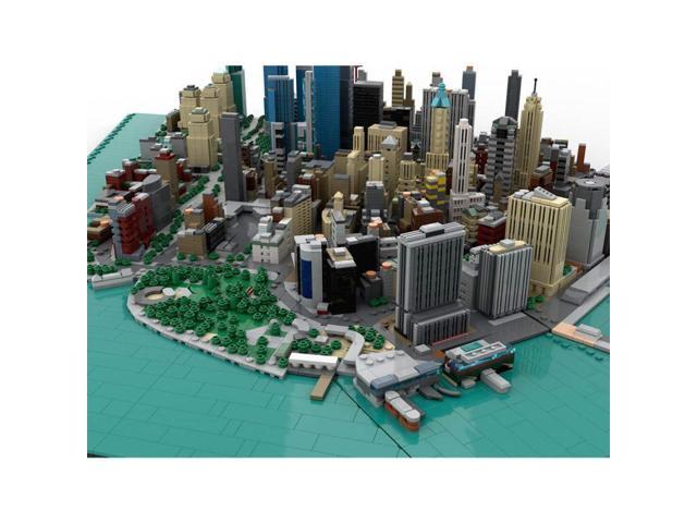ZITIANYOUBUILD Custom MOC-221106 Manhattan Downtown Financial District Architecture (10523PCS)