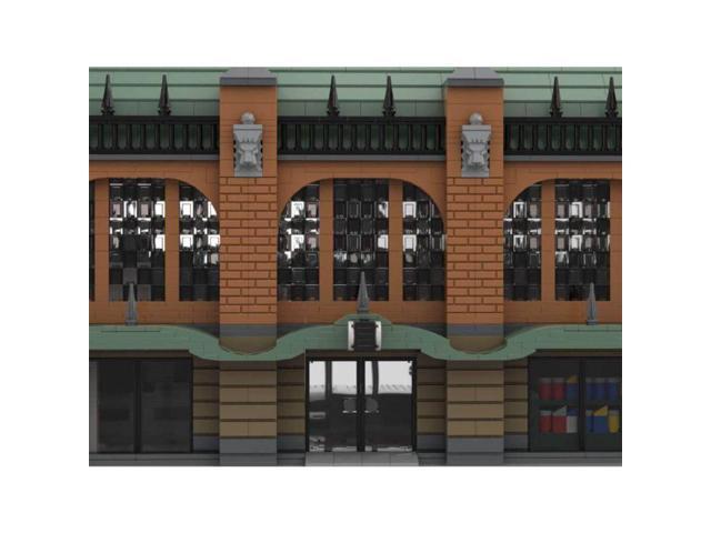 ZITIANYOUBUILD Custom Moc-160387 Central Railway Station Train Stations (5201pcs) Toys Gift