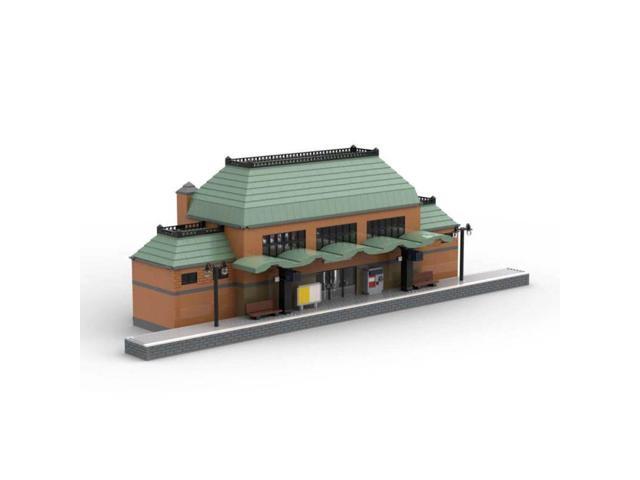 ZITIANYOUBUILD Custom Moc-160387 Central Railway Station Train Stations (5201pcs) Toys Gift