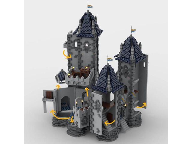ZITIANYOUBUILD Custom MOC-176290 Medieval Three-Tower Castle(10325PCS) Toys Gift for Christmas