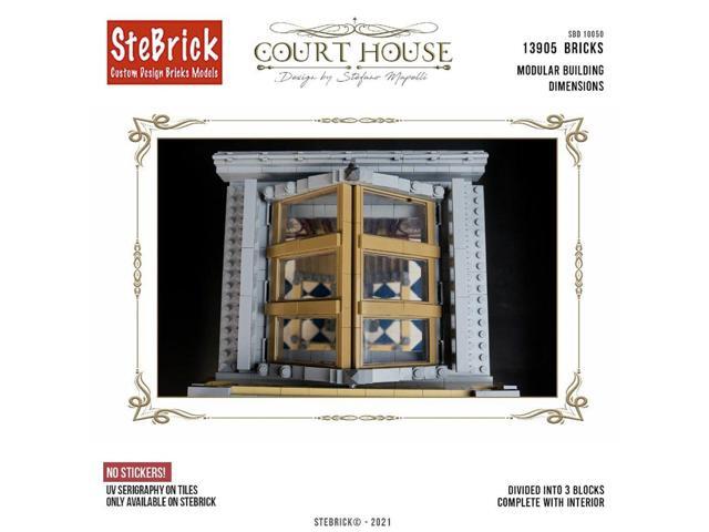 ZITIANYOUBUILD Custom MOC-77106 The Court House (13905 Parts) Toys Gift for Christmas