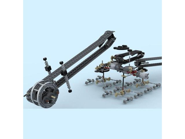 ZITIANYOUBUILD Custom MOC-213369 World's Biggest Excavator Fully RC Model (5707PCS)