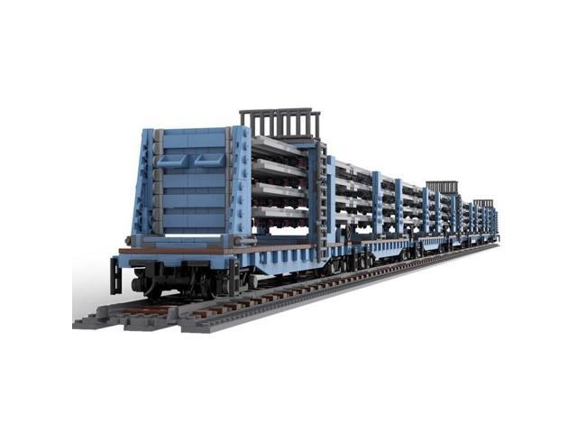 ZITIANYOUBUILD Custom MOC-95942 Welded Rail/Ribbon Rail Car (4709 Parts) Gift for Christmas