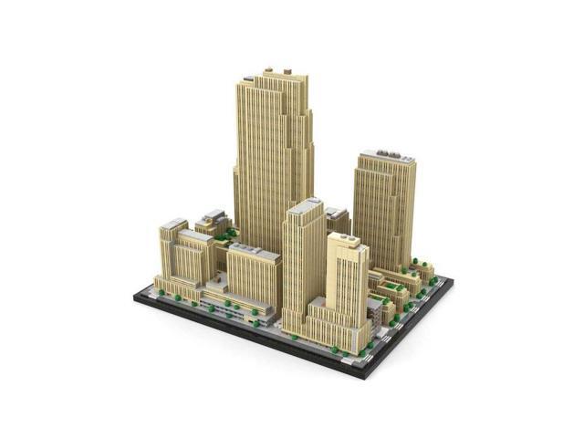 ZITIANYOUBUILD Custom MOC-178781 New York Rockefeller Center 1/800 Scale Building Set (5999PCS)