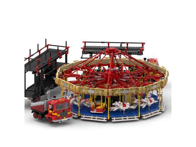 ZITIANYOUBUILD Custom MOC-73320 Fairground Carousel with Power Functions (5601 Parts)