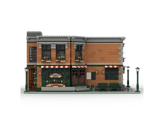 ZITIANYOUBUILD Custom Moc-87089 Apartment 2-storey Building With 3494 Pieces Modular Building