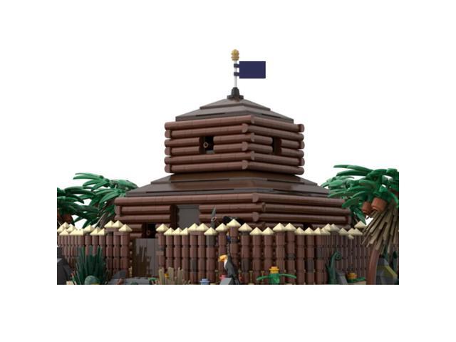 ZITIANYOUBUILD Custom MOC-200180 Treasure Island: The Stockade for Pirates Series 5946 Parts